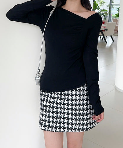 【Jasmine】アシンメトリーニットプルオーバー