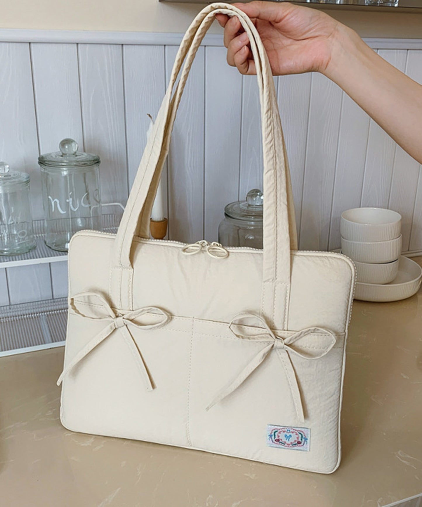 【aimoha HOME】仕事も私服も　やさしくつなぐPCバッグ