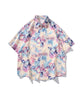 [HOOK] Vintage style all-over pattern big aloha shirt