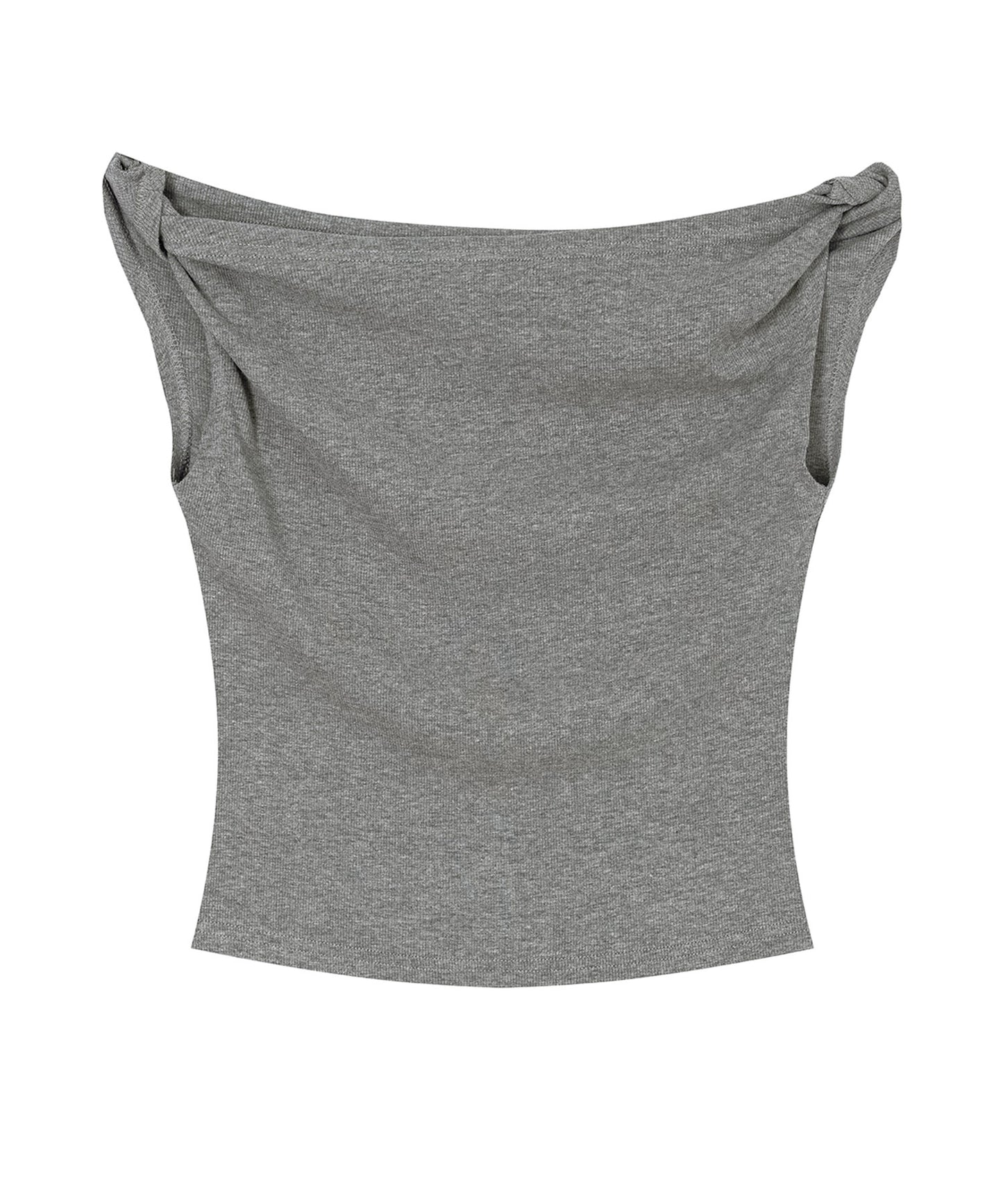 HOOK for girls クロス柄グラフィック オフショルダークロップドTシャツ