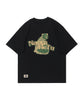 [HOOK] Old clothes style front print big TEE