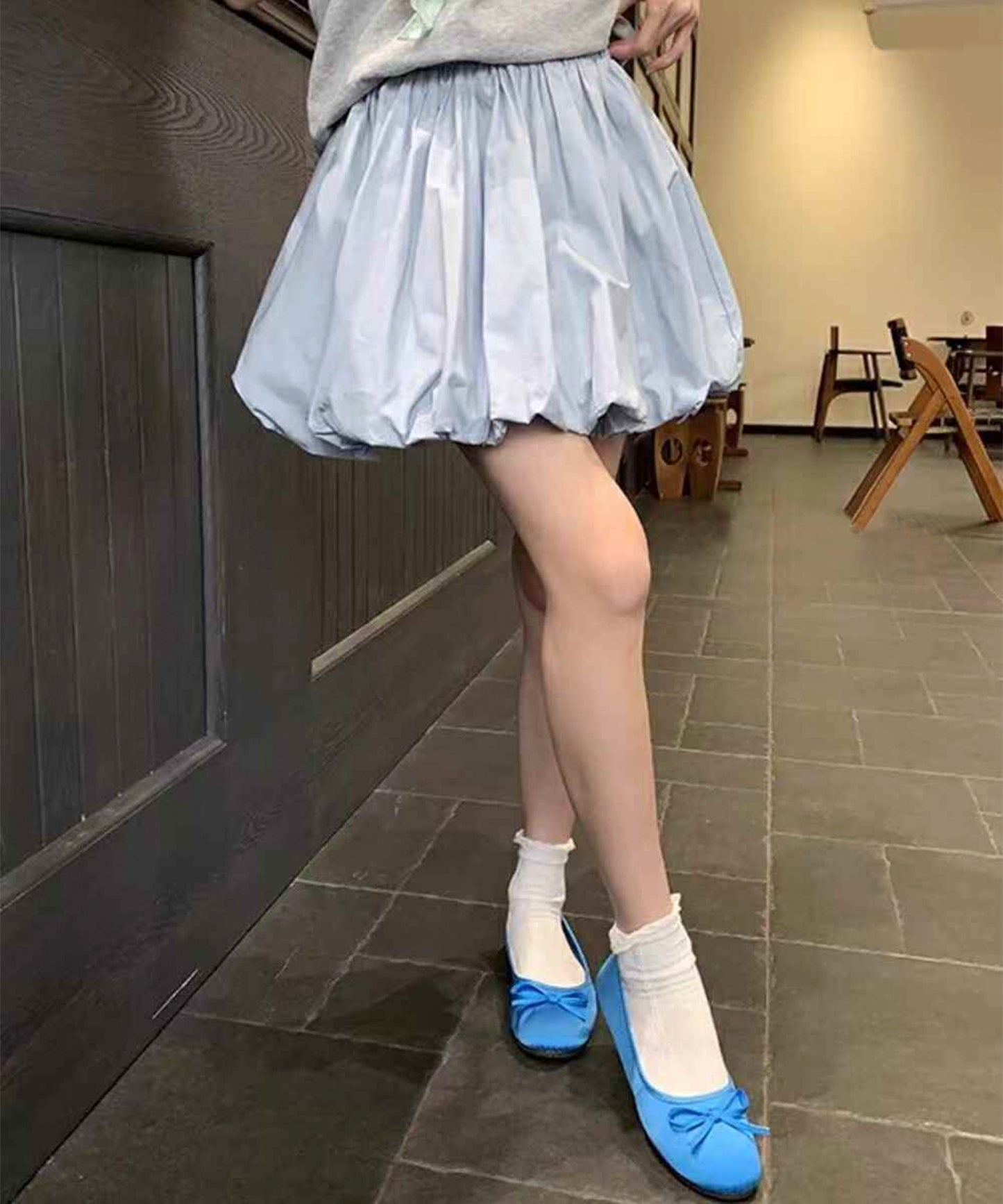 【Jasmine】バルーンシルエットショートパンツ