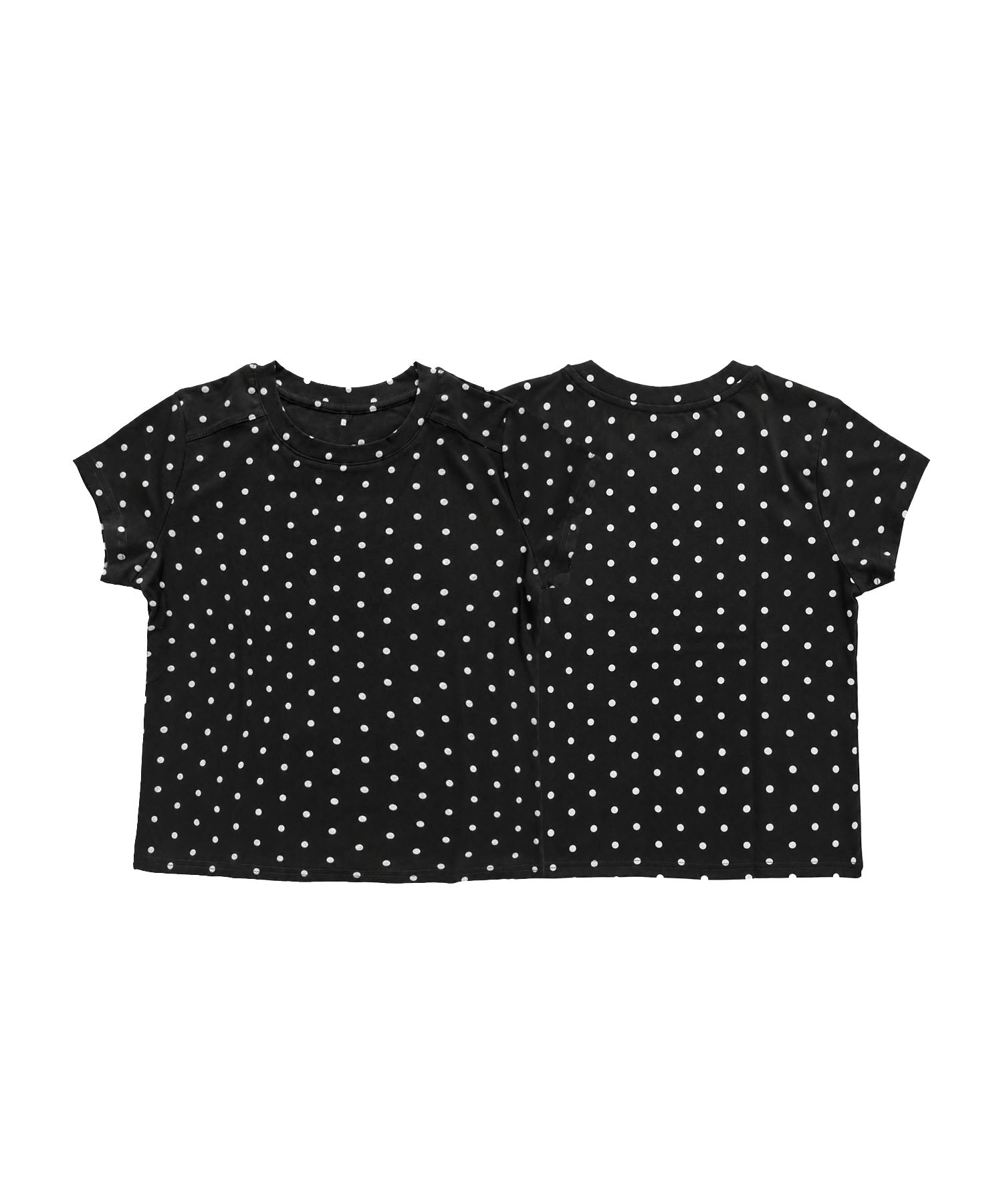 aimoha/ドット柄半袖Tシャツ