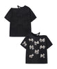 HOOK for girls　ワンショルダー半袖リボンTシャツ