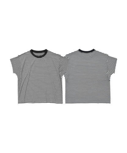 aimoha/ショルダータック半袖Tシャツ プルオーバー