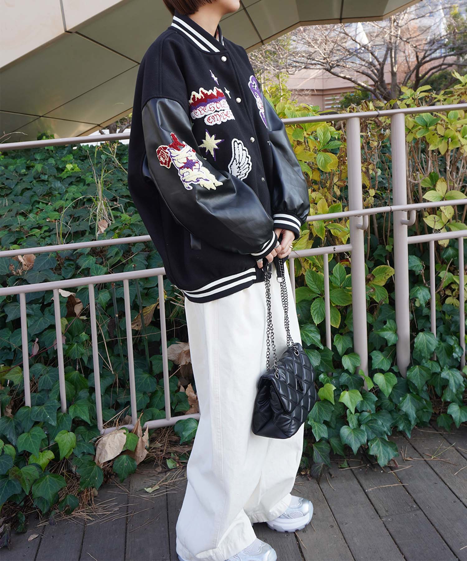 HOOK -original-　サガラ刺繍ワッペンスタジャン