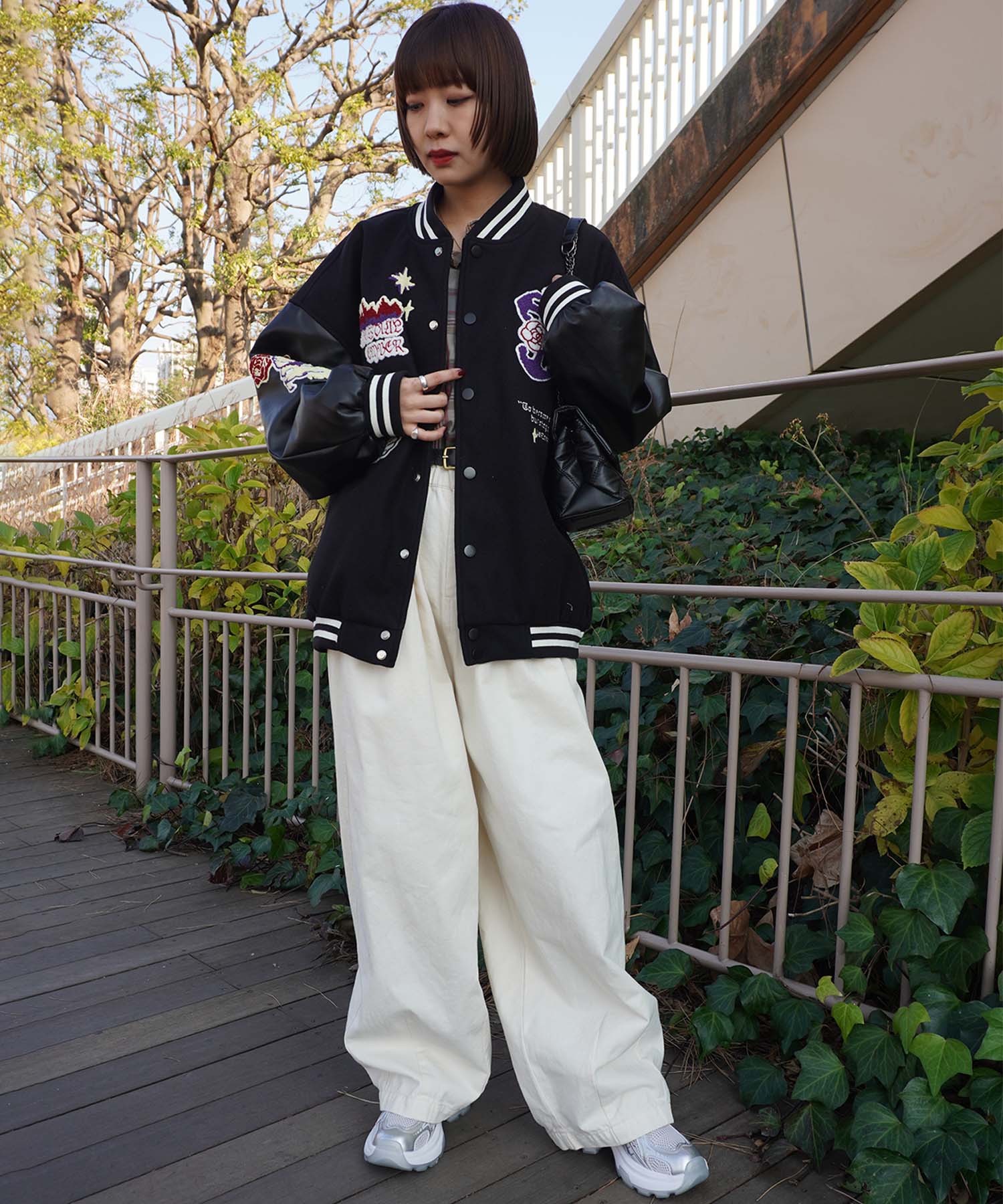 HOOK -original-　サガラ刺繍ワッペンスタジャン