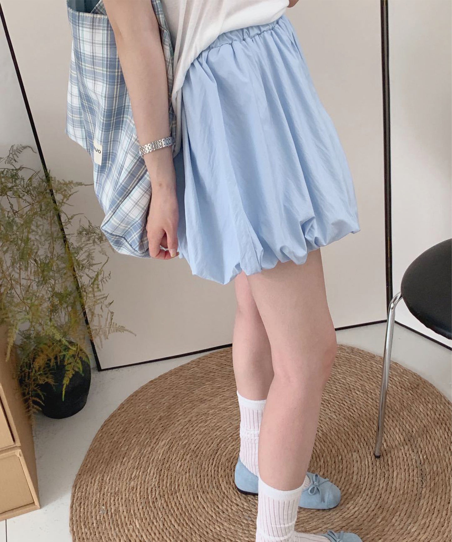 【Jasmine】バルーンシルエットショートパンツ