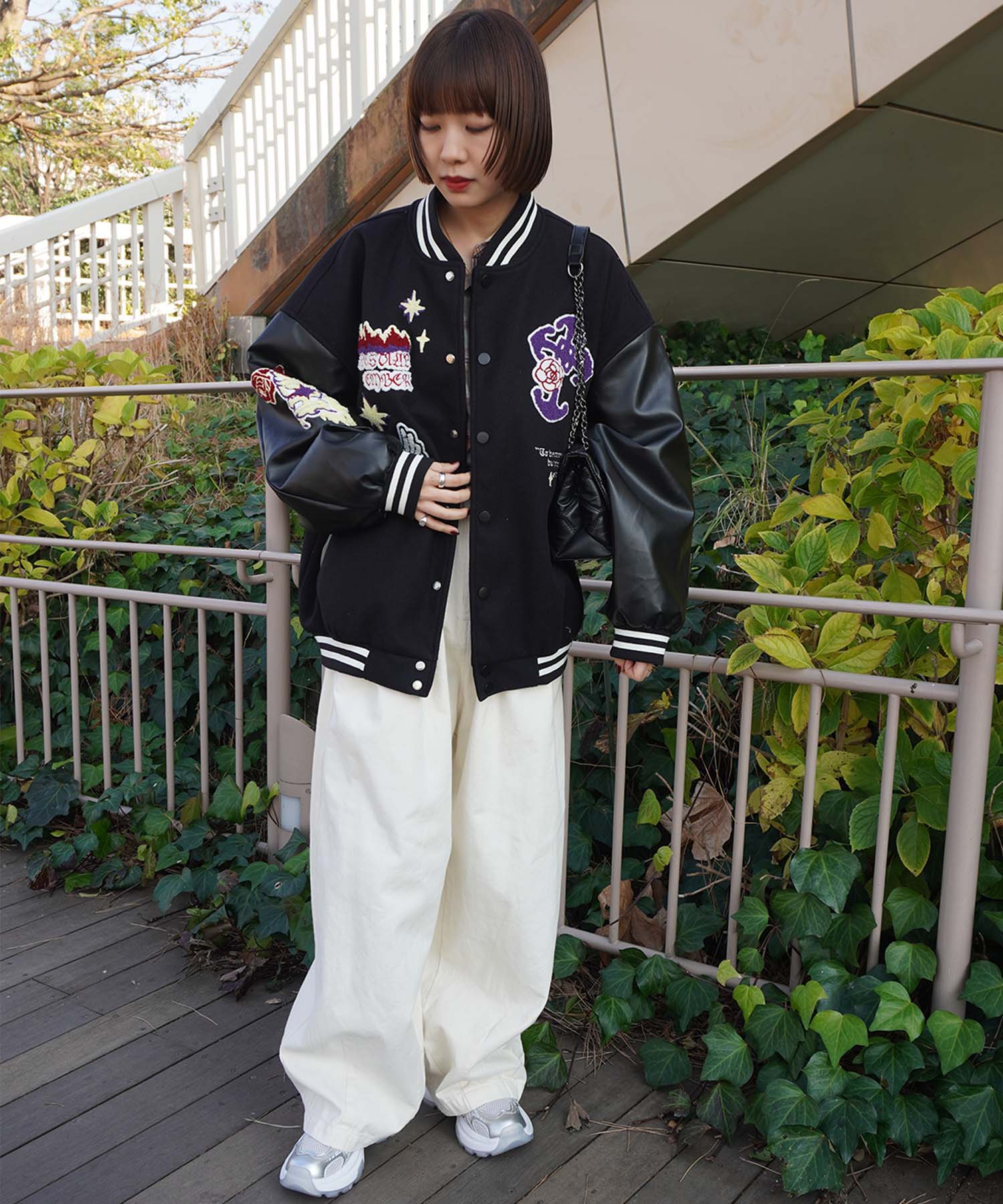 HOOK -original-　サガラ刺繍ワッペンスタジャン