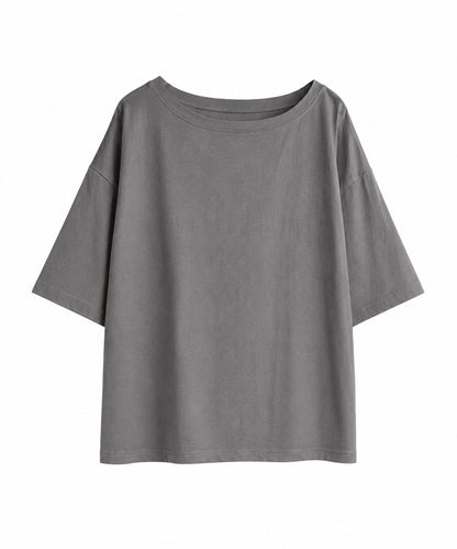 aimoha/ワンショルダー風ビッグTシャツ