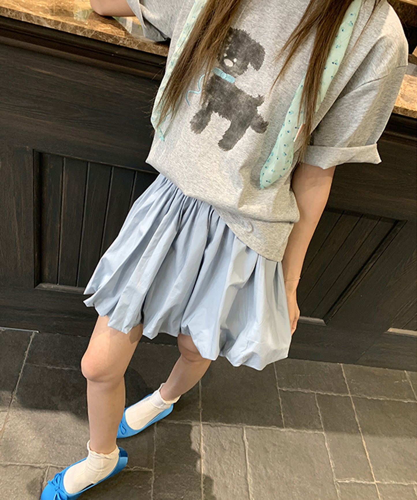 【Jasmine】バルーンシルエットショートパンツ