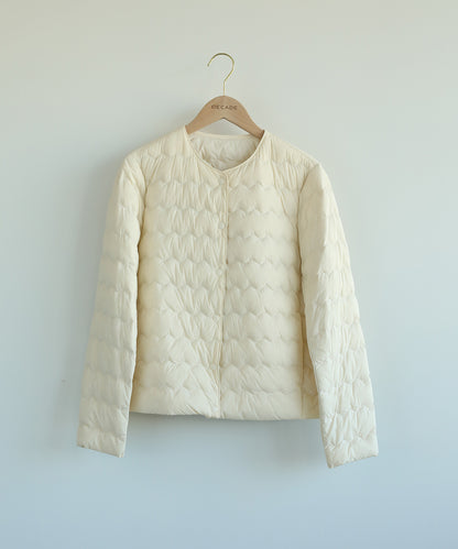 【DECADE】ラウンドネックダウンジャケット