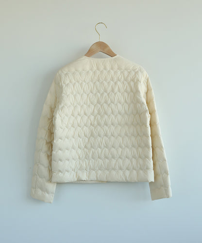 【DECADE】ラウンドネックダウンジャケット