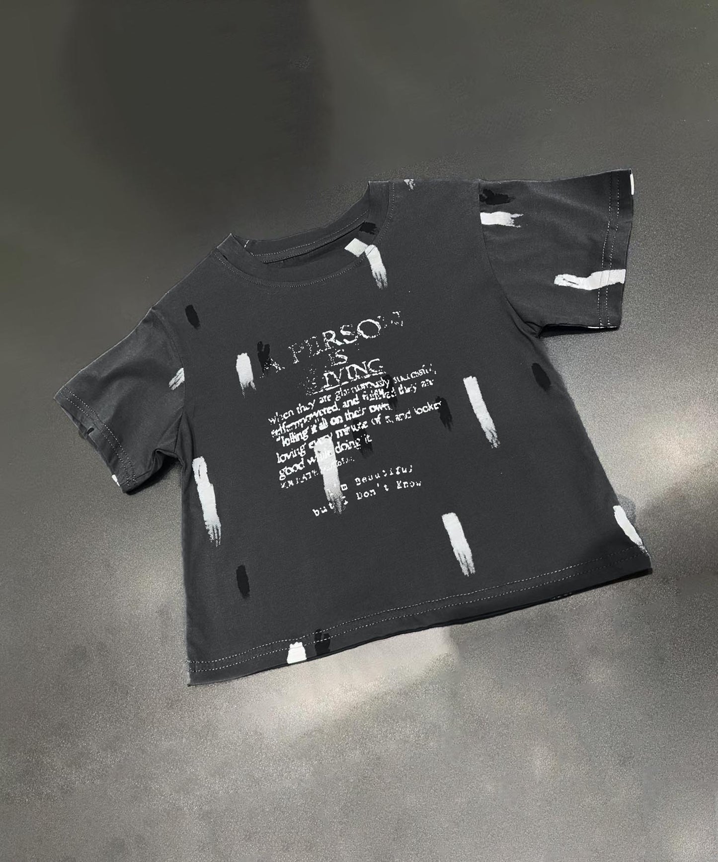 【aimoha KIDS】カジュアルプリントTシャツ-蝶- (SS)