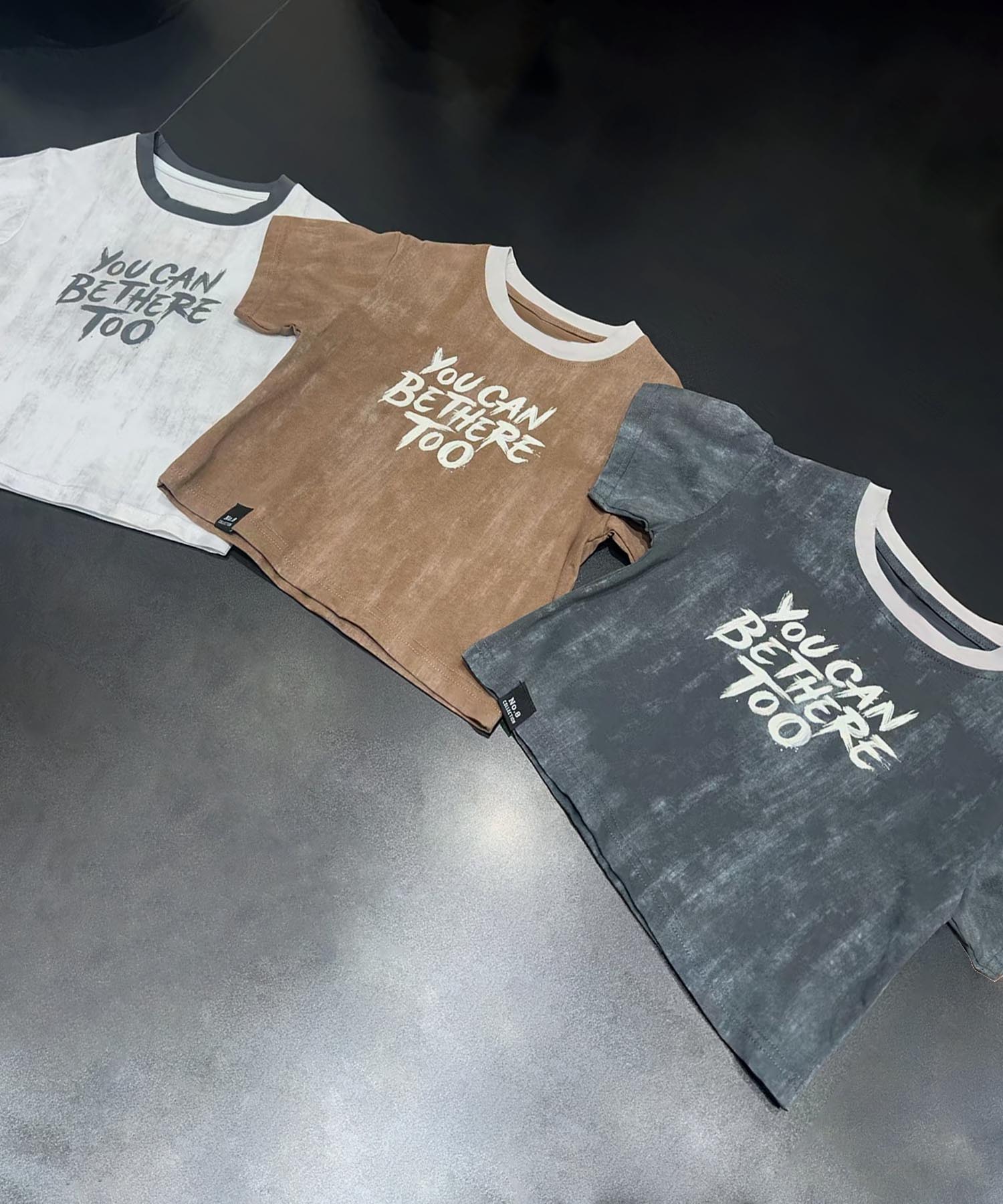 【aimoha KIDS】カジュアルプリントTシャツ-蝶- (SS)