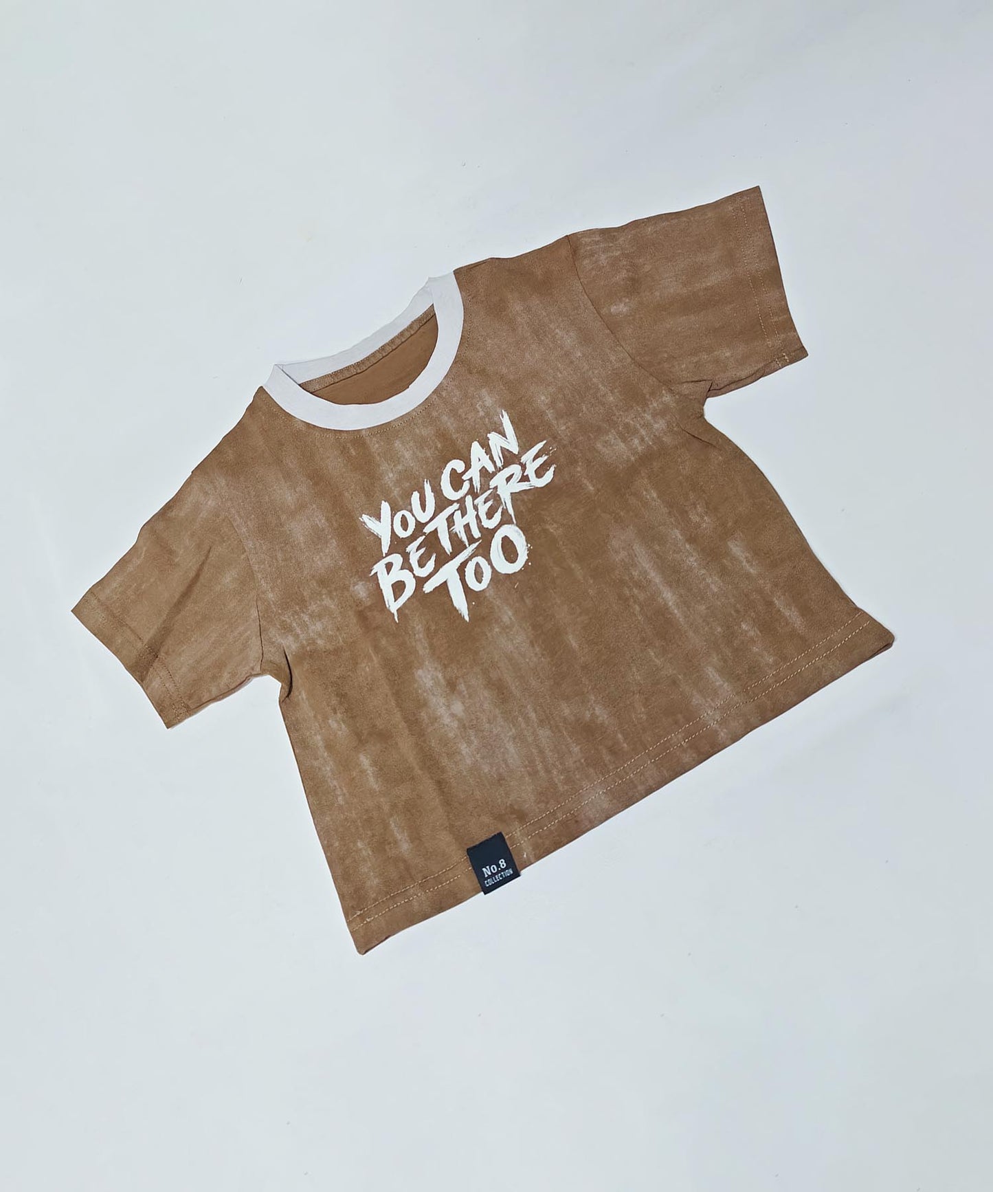 【aimoha KIDS】カジュアルプリントTシャツ-蝶- (SS)