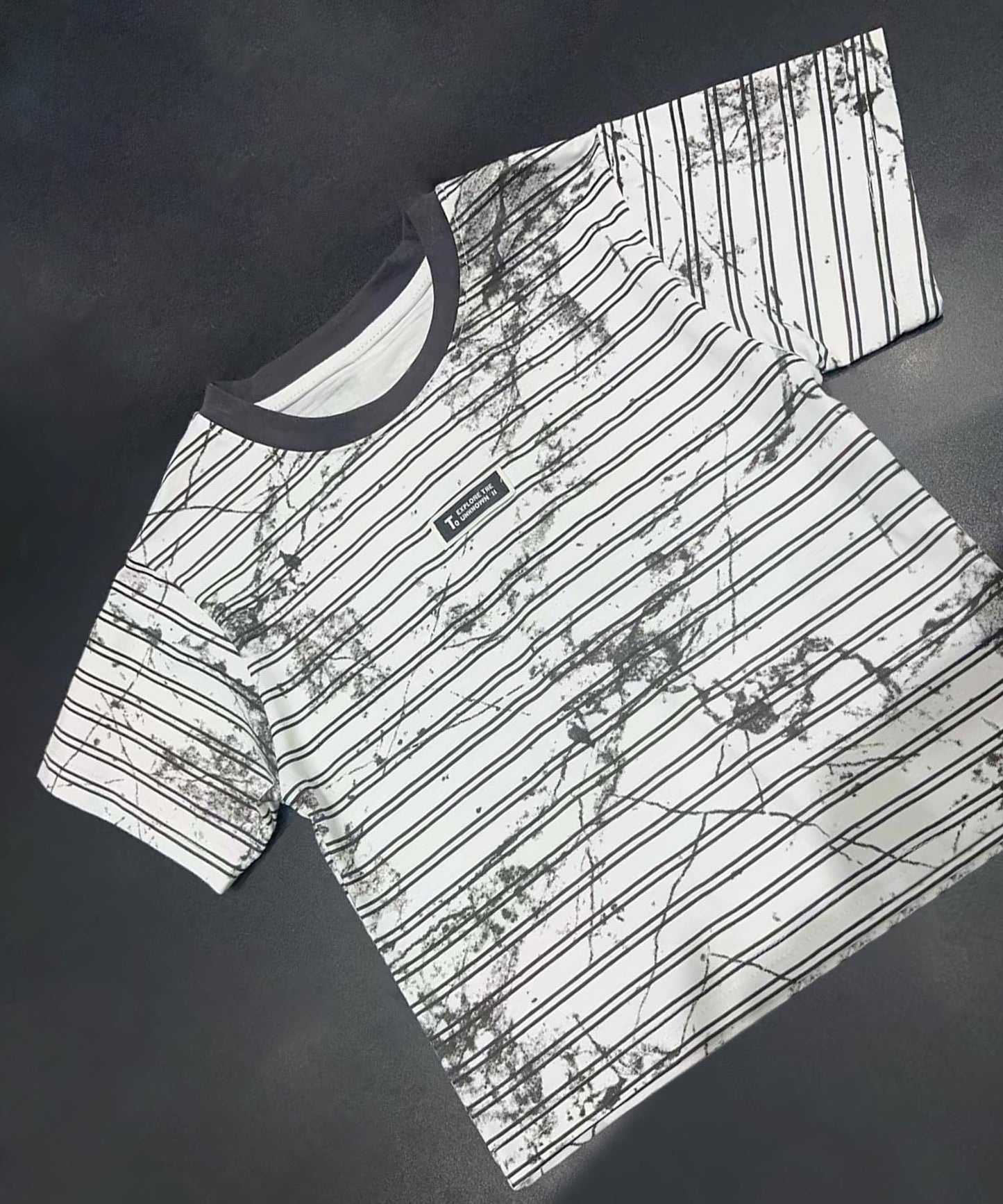 【aimoha KIDS】カジュアルプリントTシャツ-蝶- (SS)
