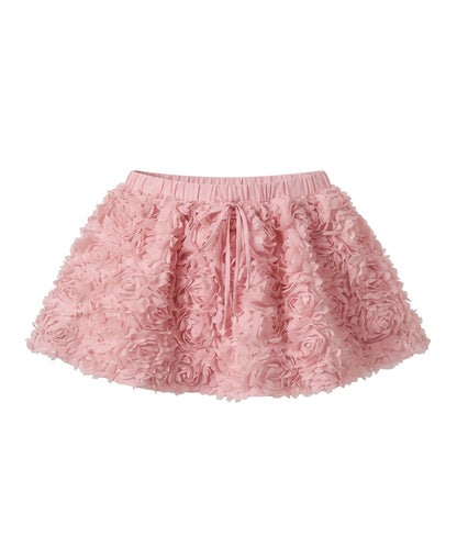 HOOK for girls　立体ローズミニスカート