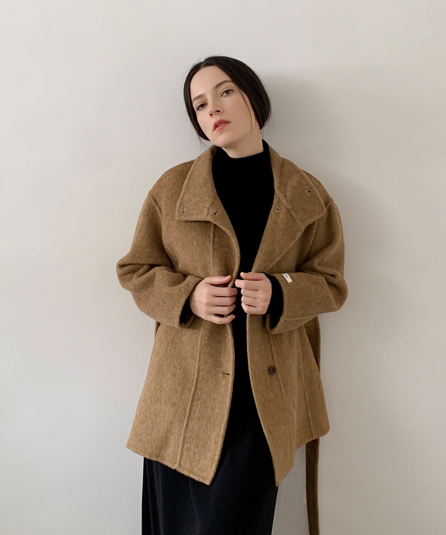 DECADE CLASSIC リバーウールステンカラーコート