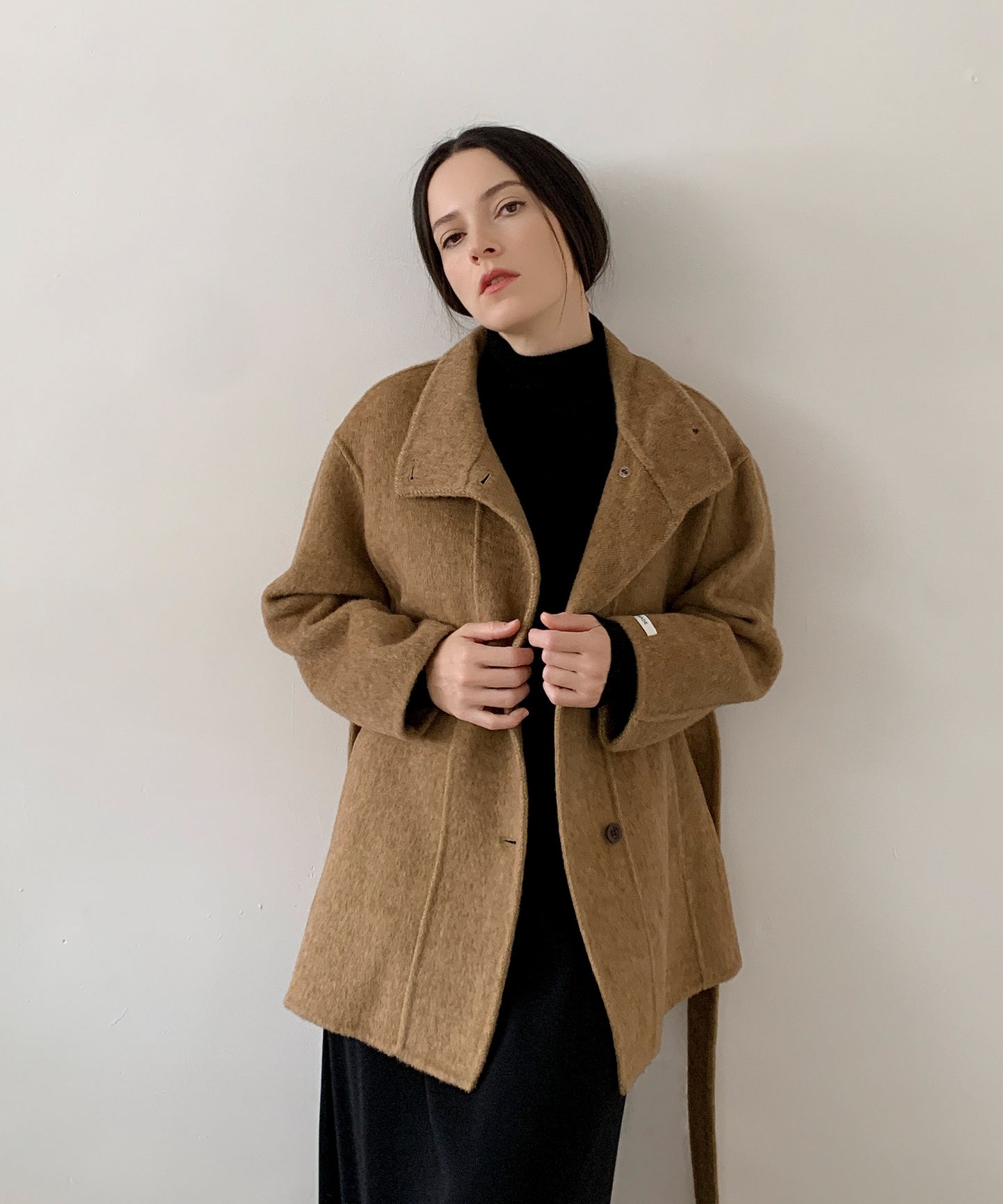 DECADE CLASSIC リバーウールステンカラーコート