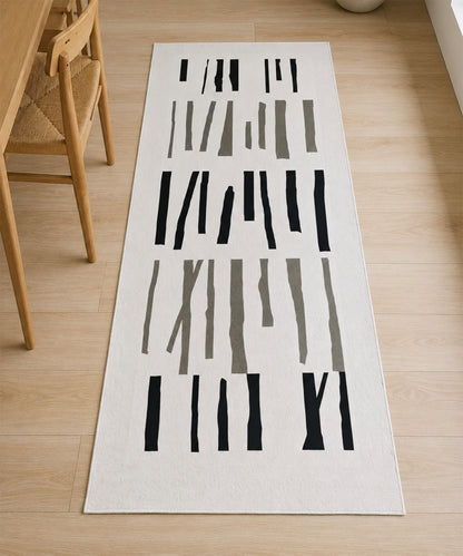 モダン柄ラグマット 80×160cm