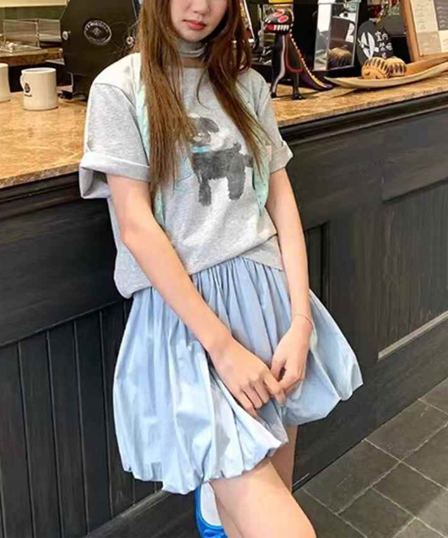 【Jasmine】バルーンシルエットショートパンツ