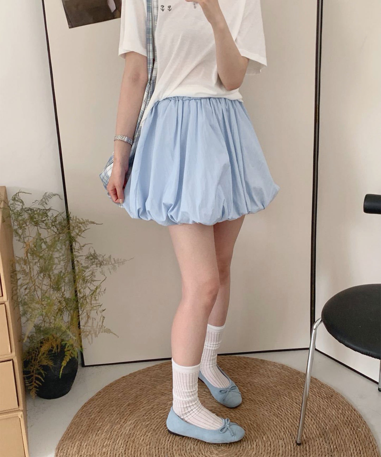 【Jasmine】バルーンシルエットショートパンツ