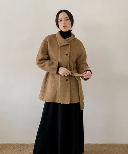 DECADE CLASSIC リバーウールステンカラーコート