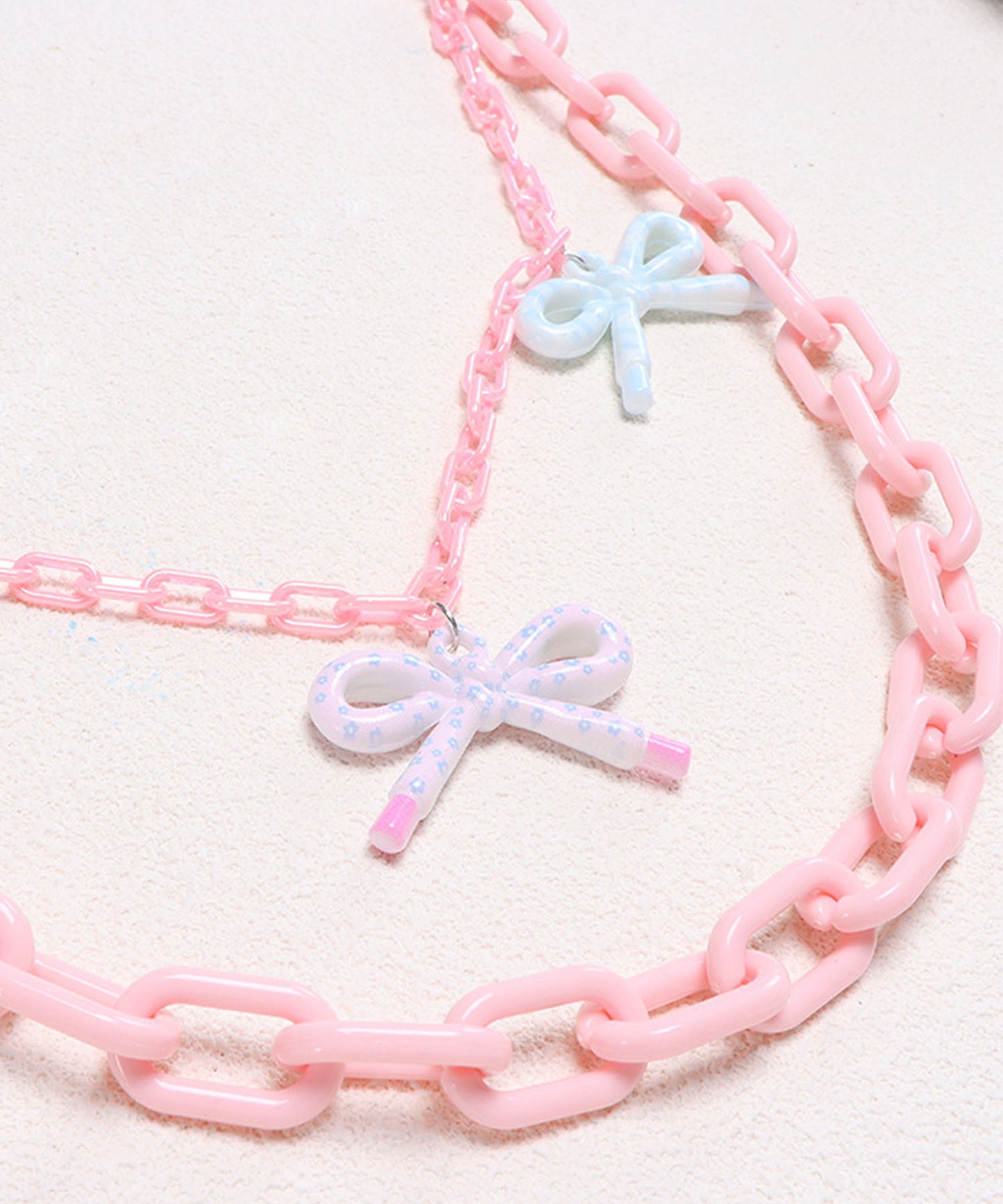 HOOK for girls チャーム付きパンツチェーン アクリル ガーリー ストリート ウエストチェーン