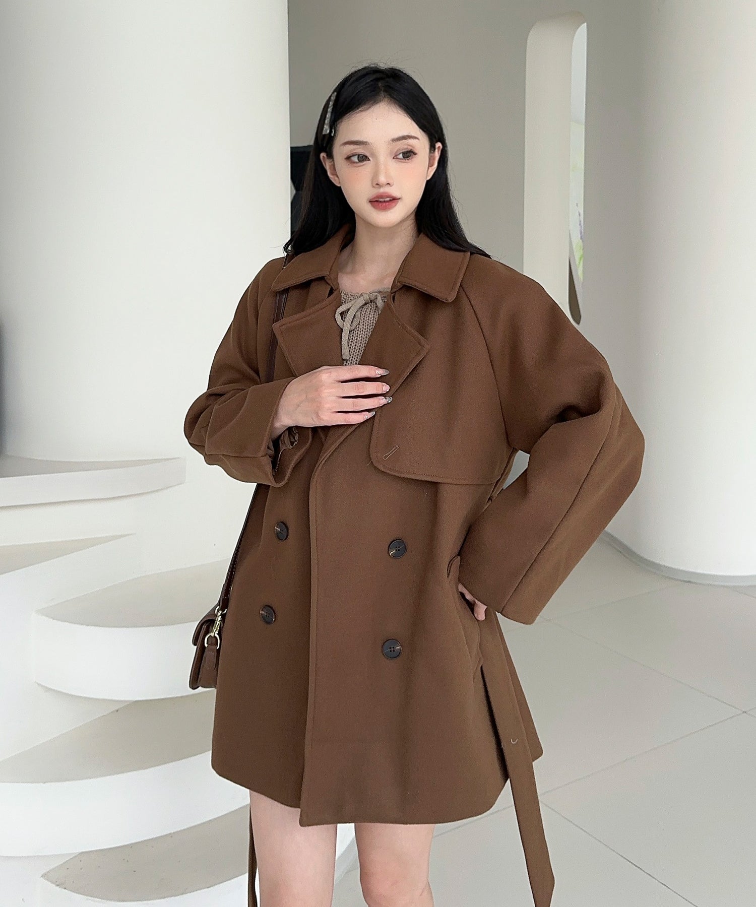 【Jasmine】ルーズオーバーコート