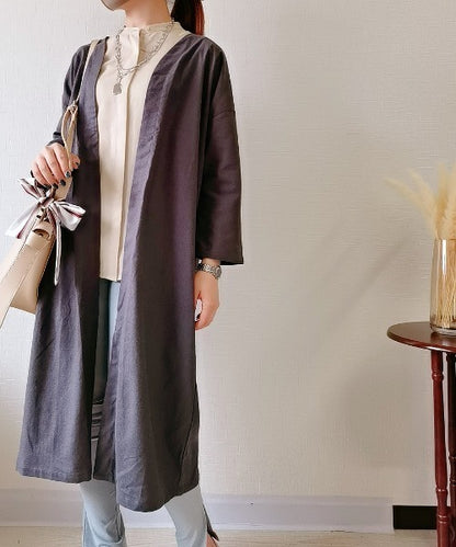 ロングカーディガン