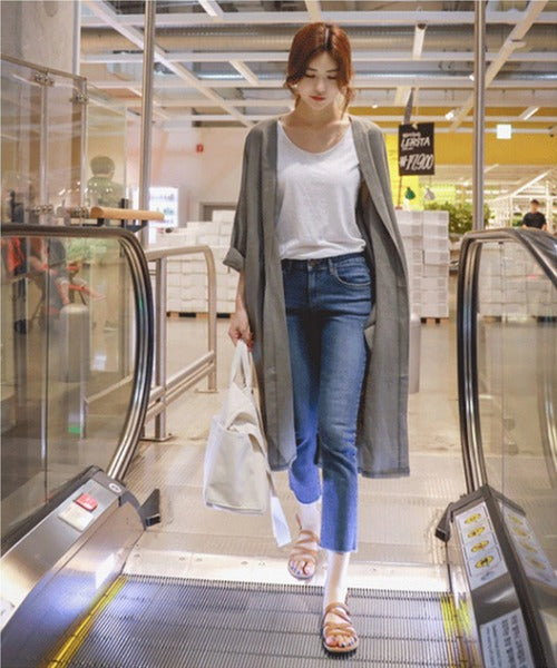 ロングカーディガン