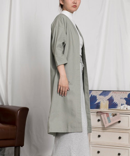 ロングカーディガン