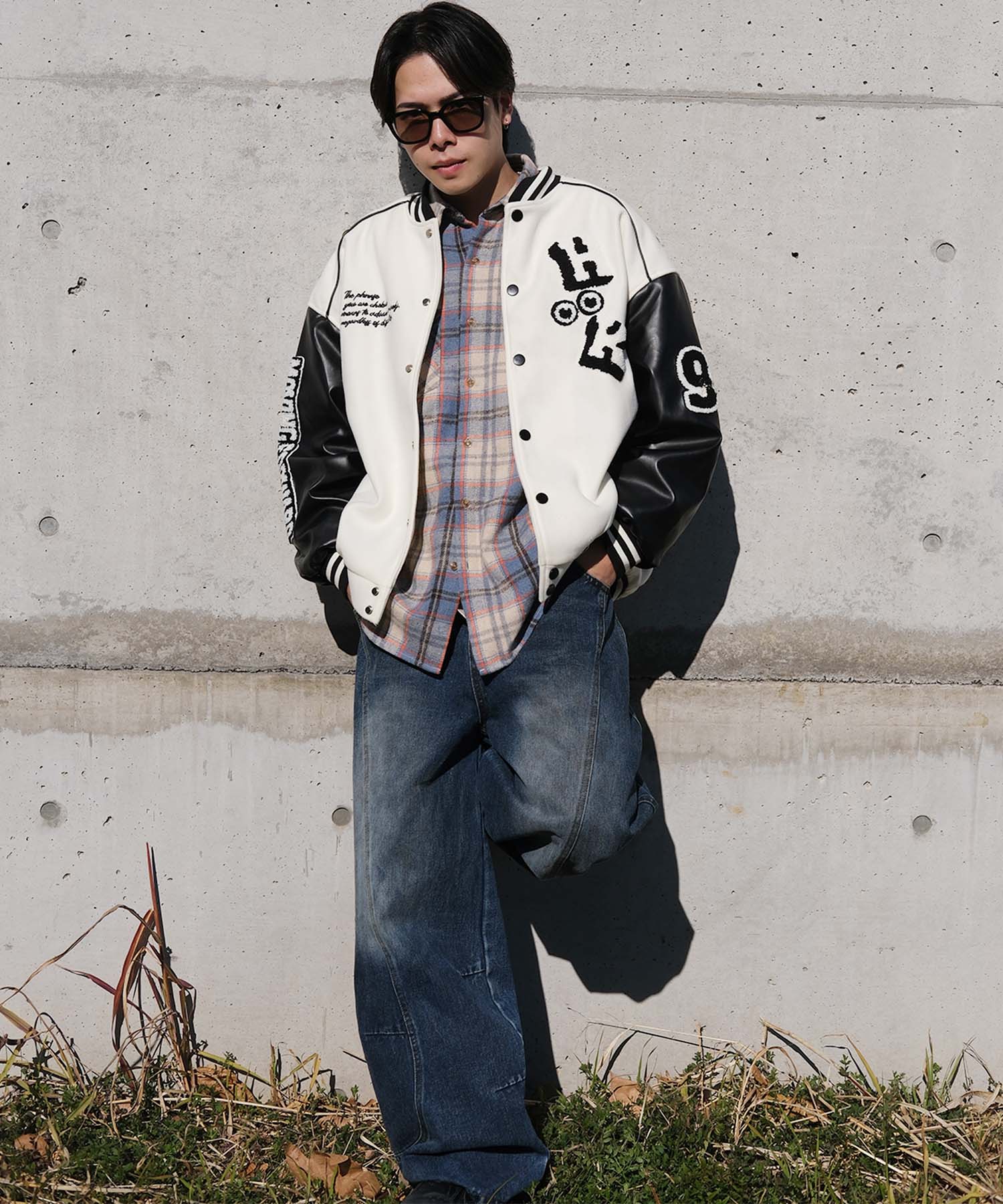 HOOK -original-　サガラ刺繍ワッペンスタジャン