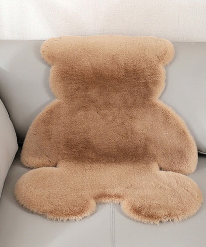 Bear fluffy rug