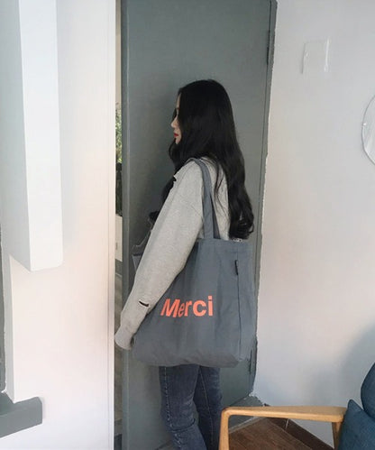 merciロゴトートバッグ