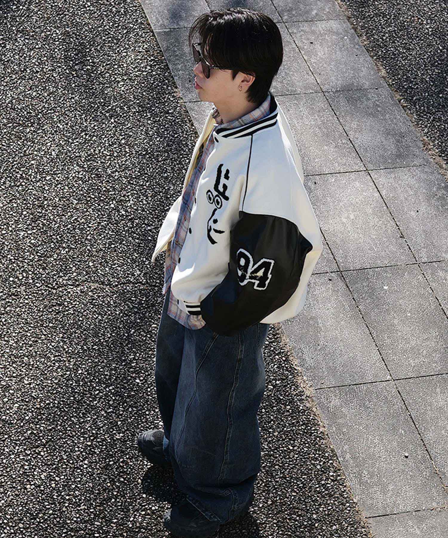 HOOK -original-　サガラ刺繍ワッペンスタジャン