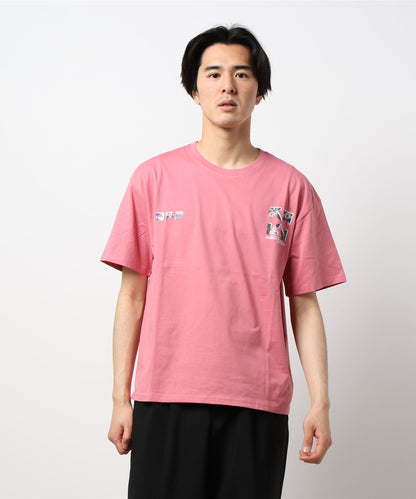 バックロゴデイジーTシャツ