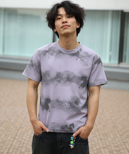 HOOK 横段タイダイ ビッグシルエット T (SS)