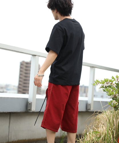 HOOK ブラーアート × スローガン グラフィックT (SS)