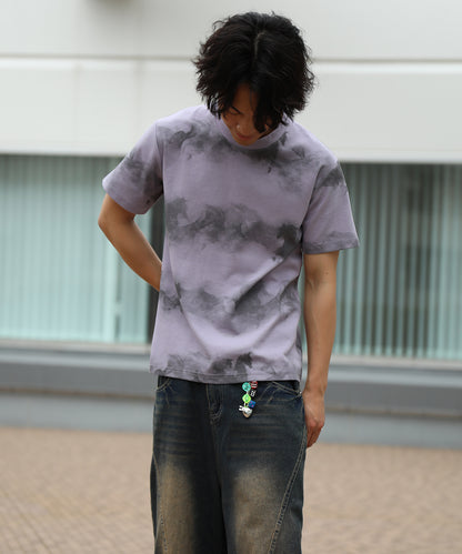 HOOK 横段タイダイ ビッグシルエット T (SS)