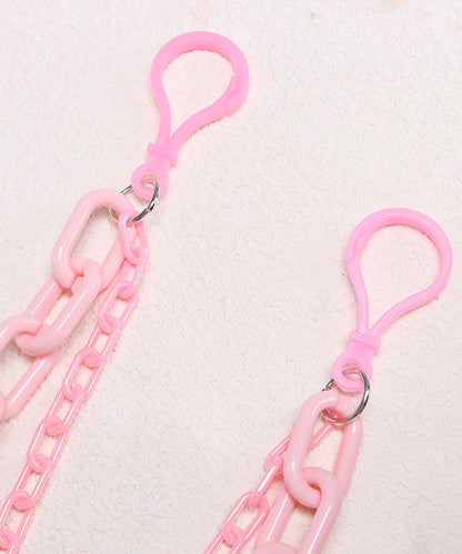 HOOK for girls チャーム付きパンツチェーン アクリル ガーリー ストリート ウエストチェーン