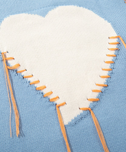 [HOOK] Unique heart knit