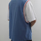 [HOOK -original-] American casual basketball uniform style docking short sleeve TEE