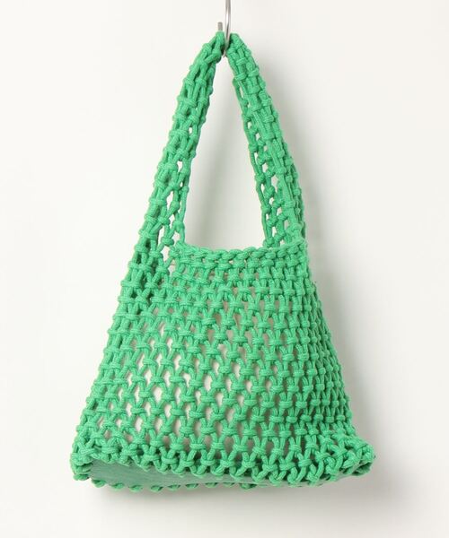 編みハンドバッグ