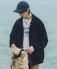 [HOOK] Old clothes style bag English letter embroidery fake suede fabric coach jacket