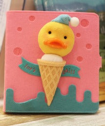 かわいい動物手帳メモ帳