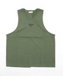 aimohaオリジナル蝶々クラゲ刺繍刺繍バックスリットカットソーベスト