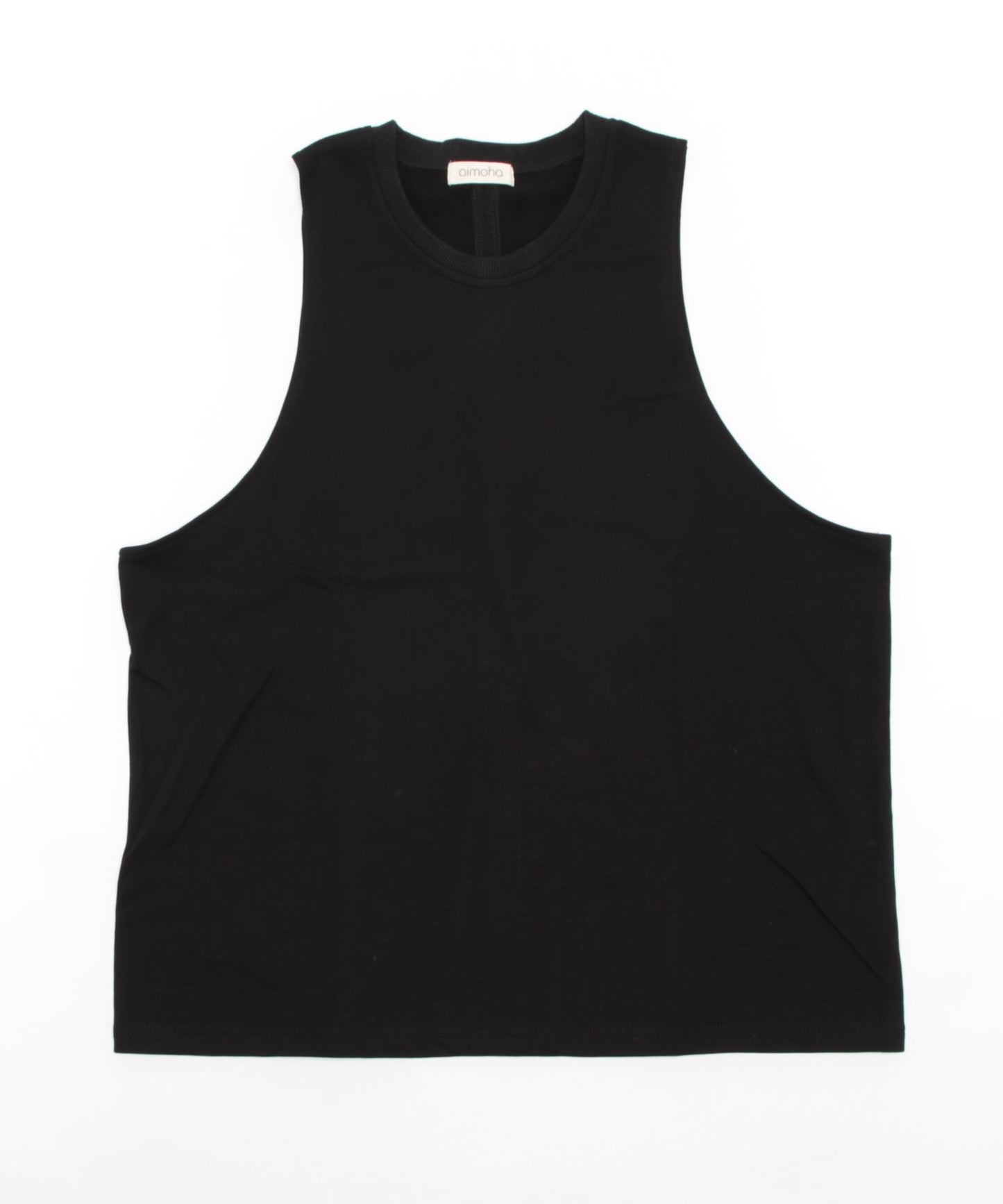 aimohaオリジナル蝶々クラゲ刺繍刺繍バックスリットカットソーベスト