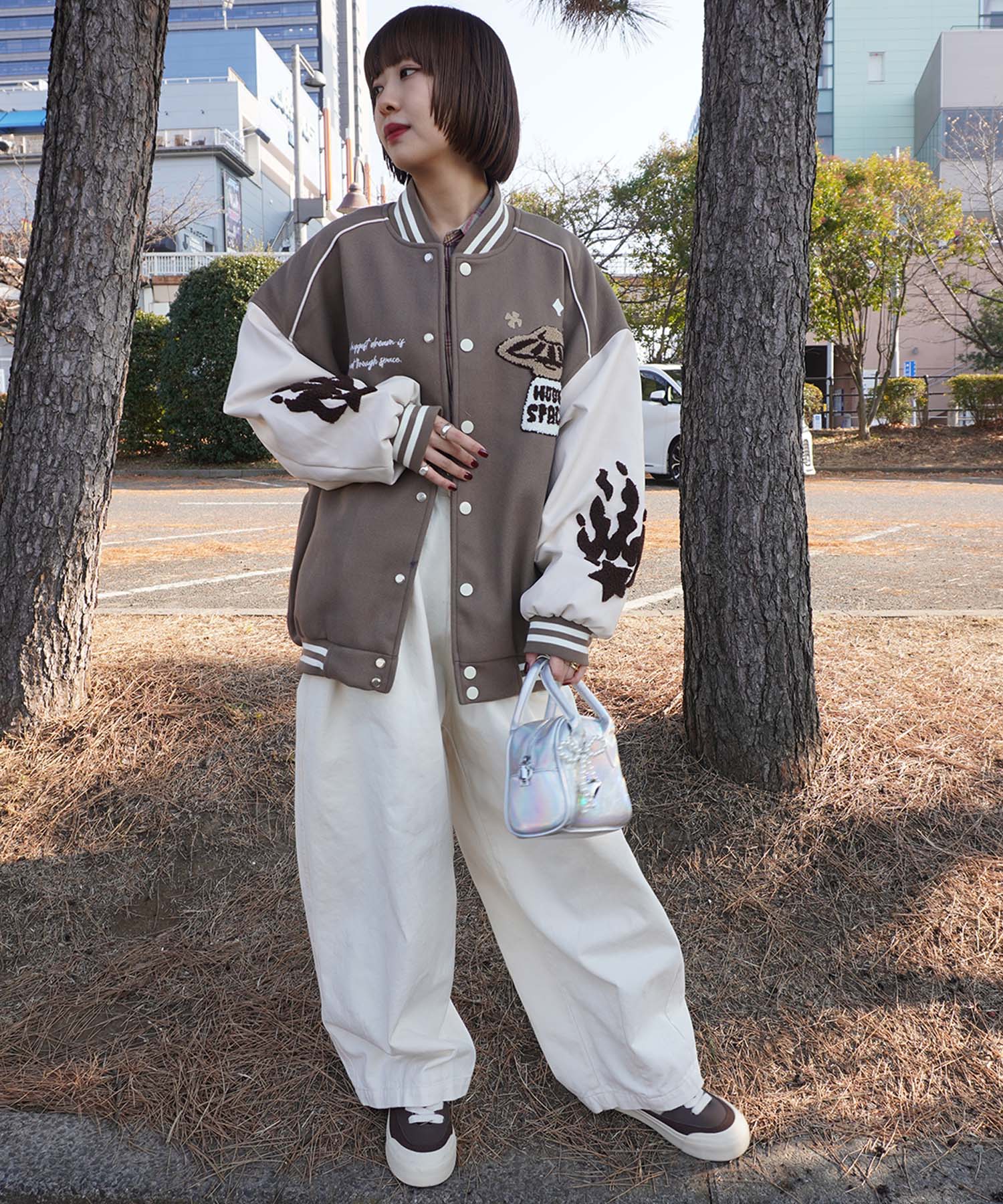 HOOK -original-　サガラ刺繍ワッペンスタジャン